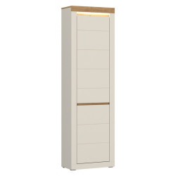 Szafa wąska Naxxar NAXGS1 Cashmere/Dąb Kamienny Meble Wójcik