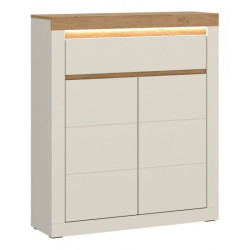 Komoda na buty Naxxar NAXGK1 Cashmere/Dąb Kamienny Meble Wójcik