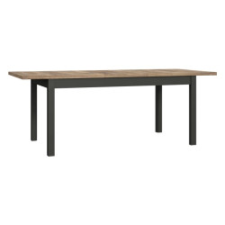 Stół rozkładany 160x90 cm Jokkaz TBLT7029 dąb flagstaff/czarny