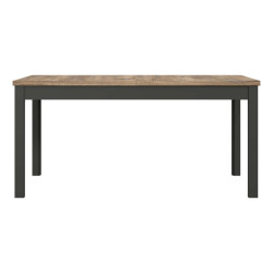 Stół rozkładany 160x90 cm Jokkaz TBLT7029 dąb flagstaff/czarny
