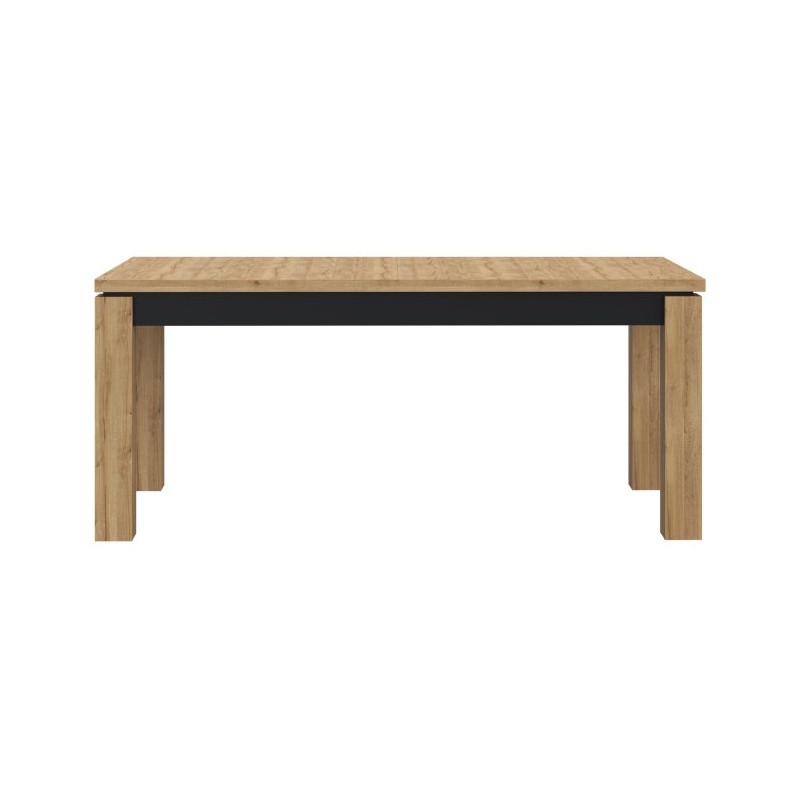 Stół rozkładany 180x90 cm Kaszmiro TBLT7034 dąb waterford/czarny
