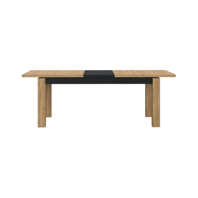 Stół rozkładany 180x90 cm Kaszmiro TBLT7034 dąb waterford/czarny