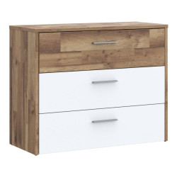 Komoda nowoczesna Modern Way MRWK211 dąb klepkowy/biały mat