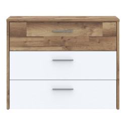 Komoda nowoczesna Modern Way MRWK211 dąb klepkowy/biały mat