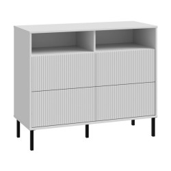 Komoda na nóżkach Nektarius NKRK221 secret grey