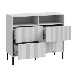 Komoda na nóżkach Nektarius NKRK221 secret grey