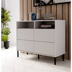 Komoda na nóżkach Nektarius NKRK221 secret grey