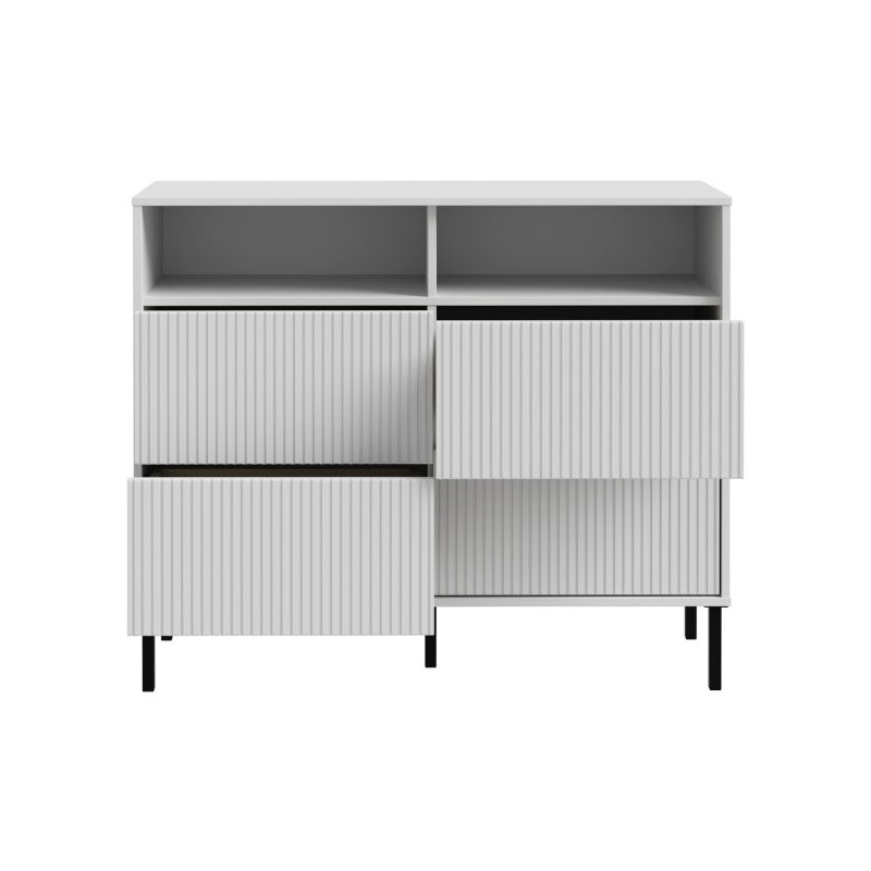 Komoda na nóżkach Nektarius NKRK221 secret grey