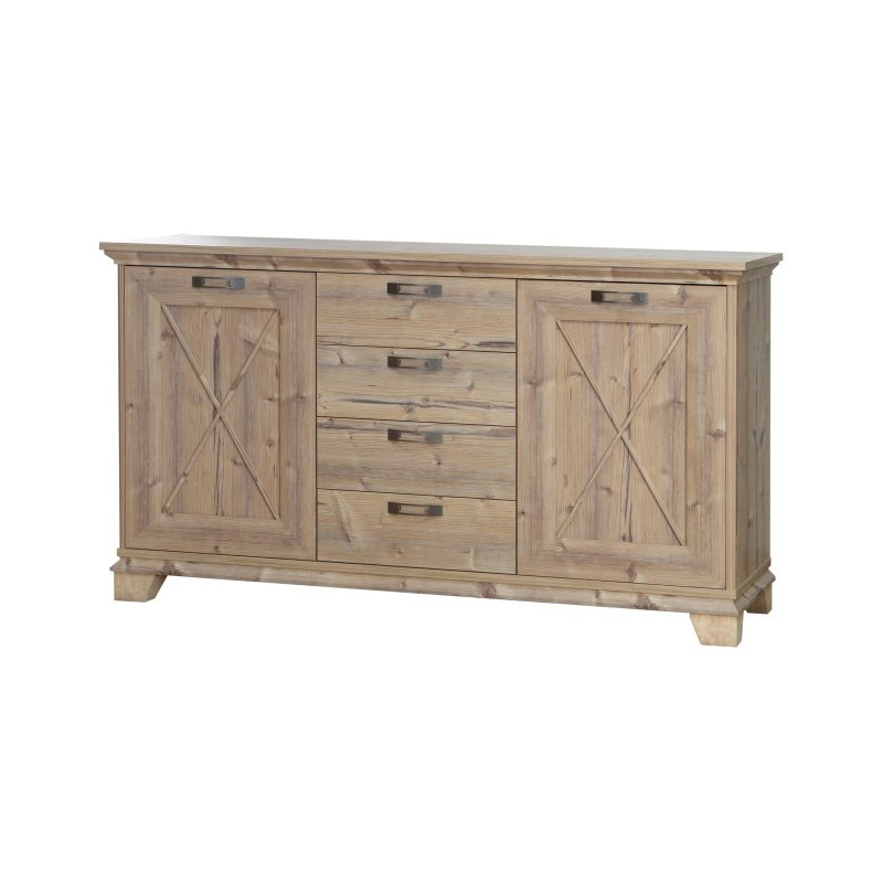 Komoda rustykalna Nepal EPLK235 świerk bramberg