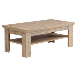 Stolik okolicznościowy z półką 120x60 Nepal EPLT502 świerk bramberg