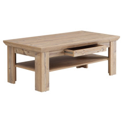 Stolik okolicznościowy z półką 120x60 Nepal EPLT502 świerk bramberg