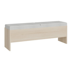 Ławka ze schowkiem Panoptik PNPT112 dąb riva/piaskowy