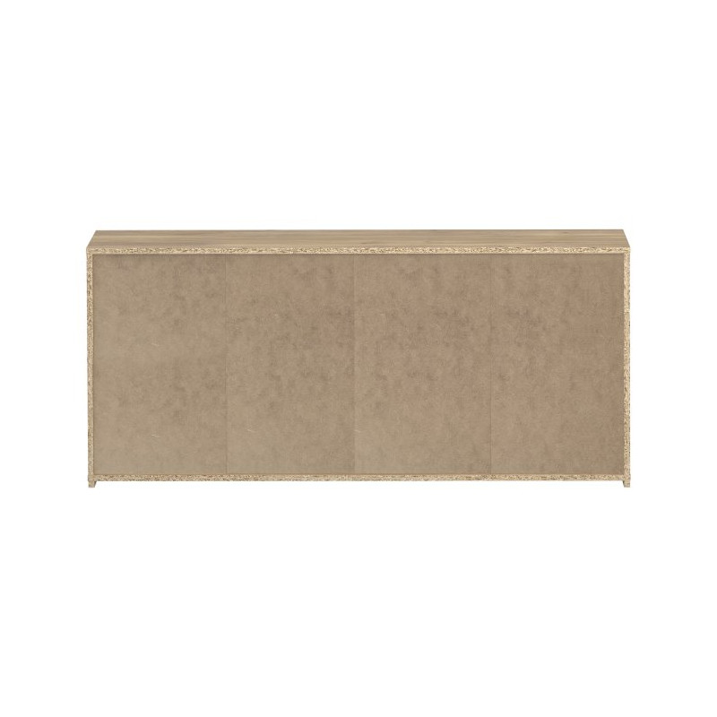 Duża komoda nowoczesna Poem POEK241R dąb mauvella/piaskowy