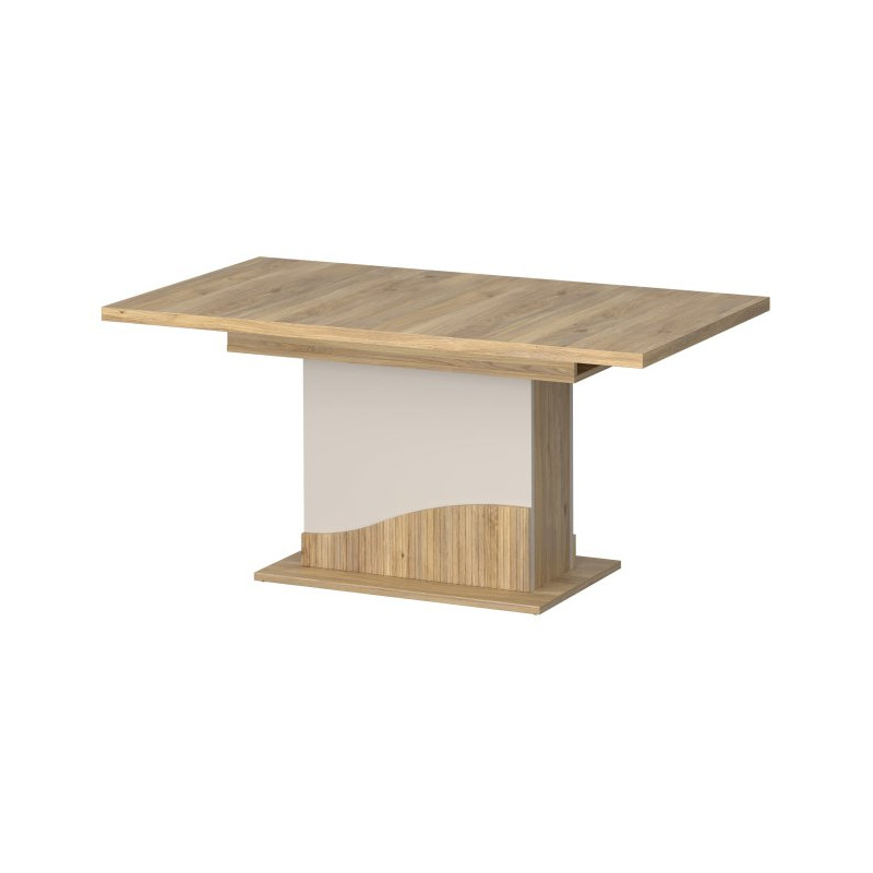 Stół rozkładany Poem TBLT7135 dąb mauvella/piaskowy