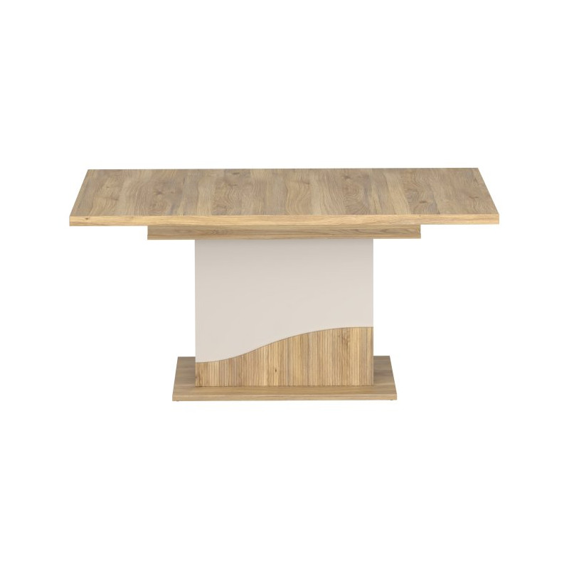 Stół rozkładany Poem TBLT7135 dąb mauvella/piaskowy