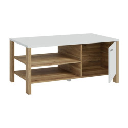 Stolik kawowy prostokątny 110x60 Saitama CFTT5172 dąb mauvella/secret grey