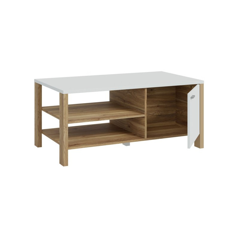 Stolik kawowy prostokątny 110x60 Saitama CFTT5172 dąb mauvella/secret grey