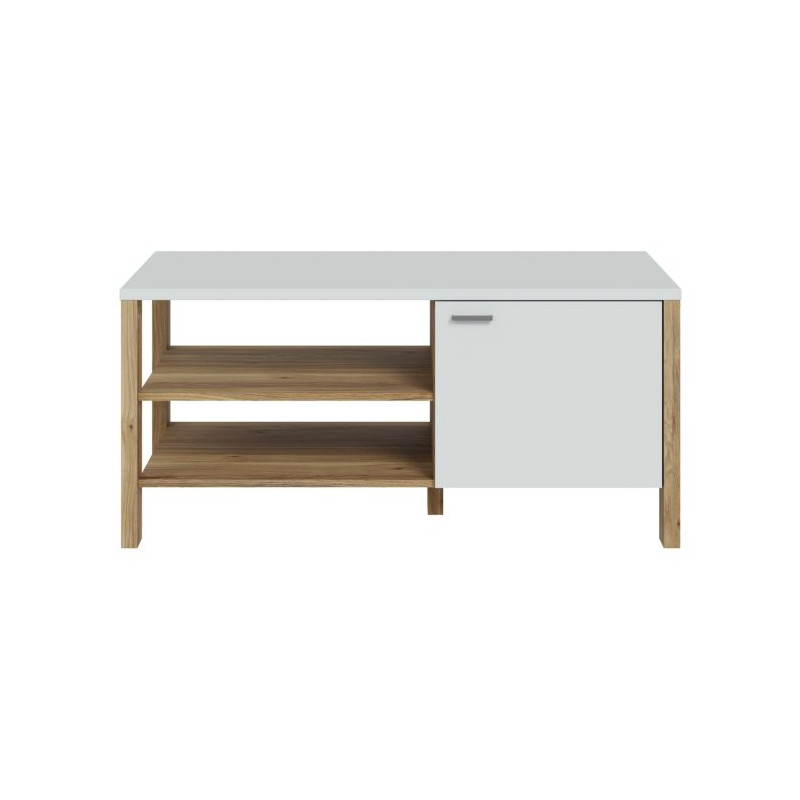 Stolik kawowy prostokątny 110x60 Saitama CFTT5172 dąb mauvella/secret grey