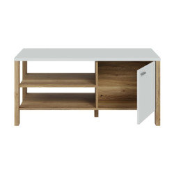 Stolik kawowy prostokątny 110x60 Saitama CFTT5172 dąb mauvella/secret grey