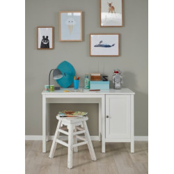 Biurko z drzwiami OLE Biały Mebelbos