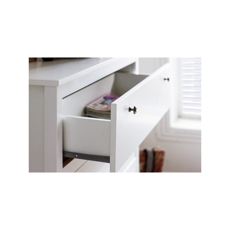 Komoda dwudrzwiowa z szufladami OLE Biały Mebelbos