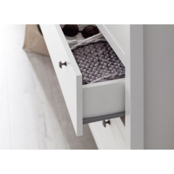 Komoda z trzema szufladami OLE Biały Mebelbos