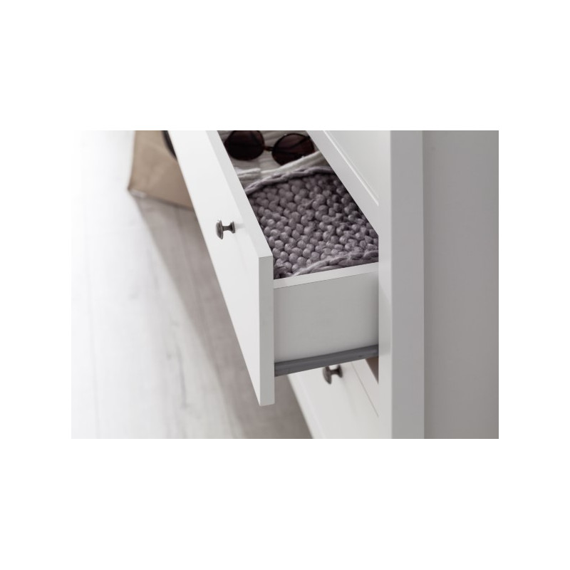 Komoda z trzema szufladami OLE Biały Mebelbos