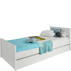 Łóżko 90 OLE Biały Mebelbos