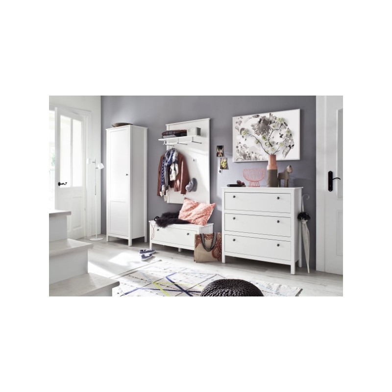 Regał z drzwiami OLE Biały Mebelbos