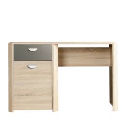 Biurko 130x60 cm Yoop YPB21 dąb sonoma/szary