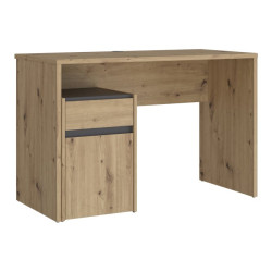 Biurko 110x55 cm Modultrick MDUB111 dąb artisan/grafit