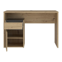Biurko 110x55 cm Modultrick MDUB111 dąb artisan/grafit