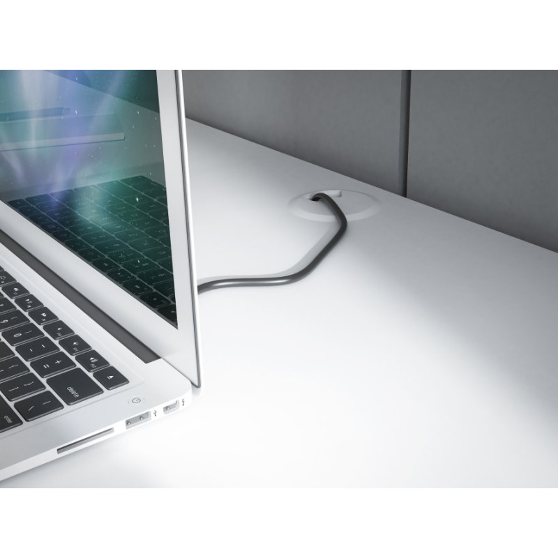 Biurko 110x55 cm Modultrick MDUB111 dąb artisan/biały