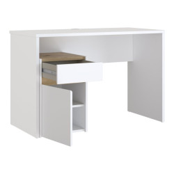 Biurko 110x55 cm Modultrick MDUB111 dąb artisan/biały