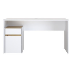 Biurko 140x55 cm Modultrick MDUB112 dąb artisan/biały