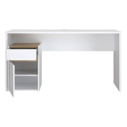 Biurko 140x55 cm Modultrick MDUB112 dąb artisan/biały