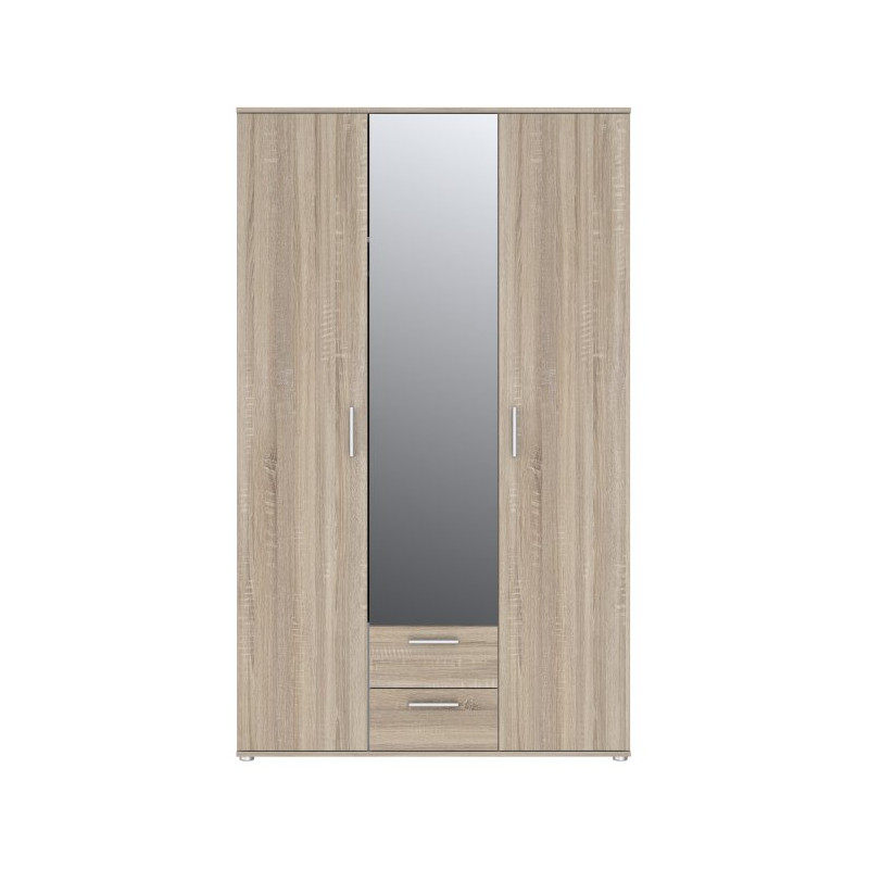 Szafa z lustrem 120 cm Nano NNS83S dąb sonoma