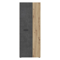 Szafa na buty NET306 dąb artisan/beton – 70 cm | Domowanie