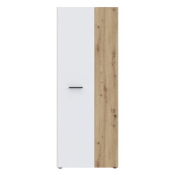 Szafka na buty wysoka NET306 MS263 dąb artisan/biały