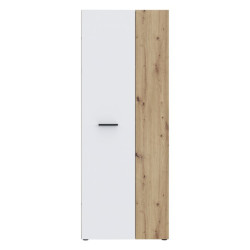 Szafka na buty wysoka 70 cm NET306 MS264 dąb artisan/biały