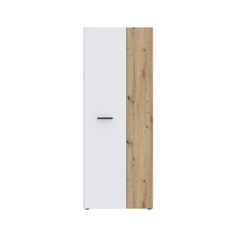 Szafka na buty wysoka 70 cm NET306 MS264 dąb artisan/biały