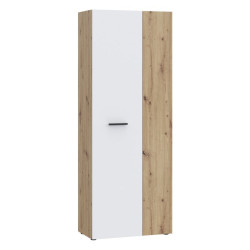 Szafka na buty wysoka 70 cm NET306 MS264 dąb artisan/biały