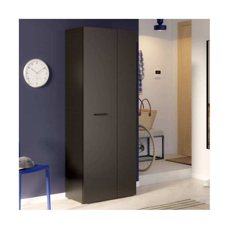 Szafa otwierana 70 cm NET306 MS263 czarny