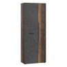 Szafa otwierana 70 cm NET306 MS264 old wood vintage/beton