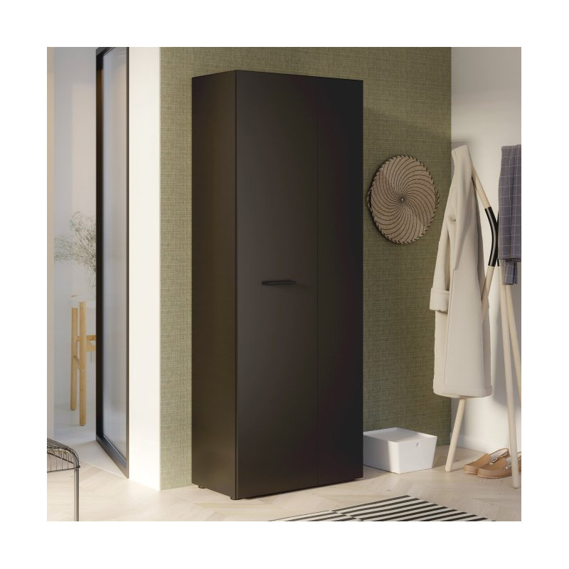 Szafa otwierana 70 cm NET306 MS264 czarny