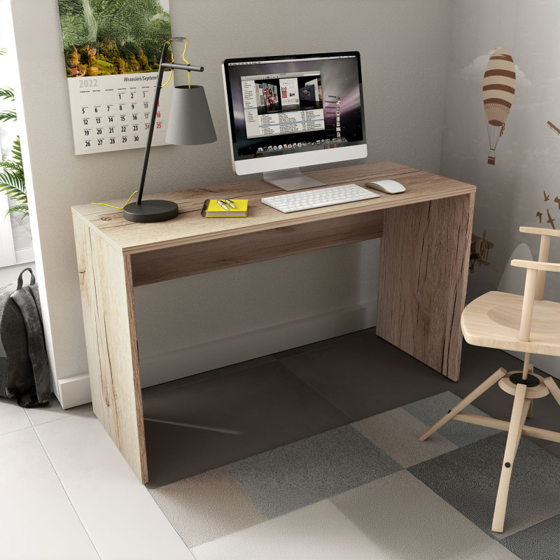 Biurko Agapi Typ 03 Dąb Grand Naturalny Helvetia Wieruszów