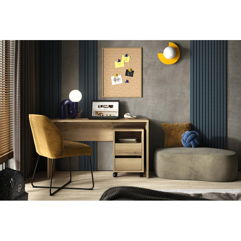 Biurko Agapi Typ 03 Dąb Grand Naturalny Helvetia Wieruszów