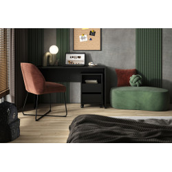 Biurko Agapi Typ 03 Czarny Onyx Helvetia Wieruszów