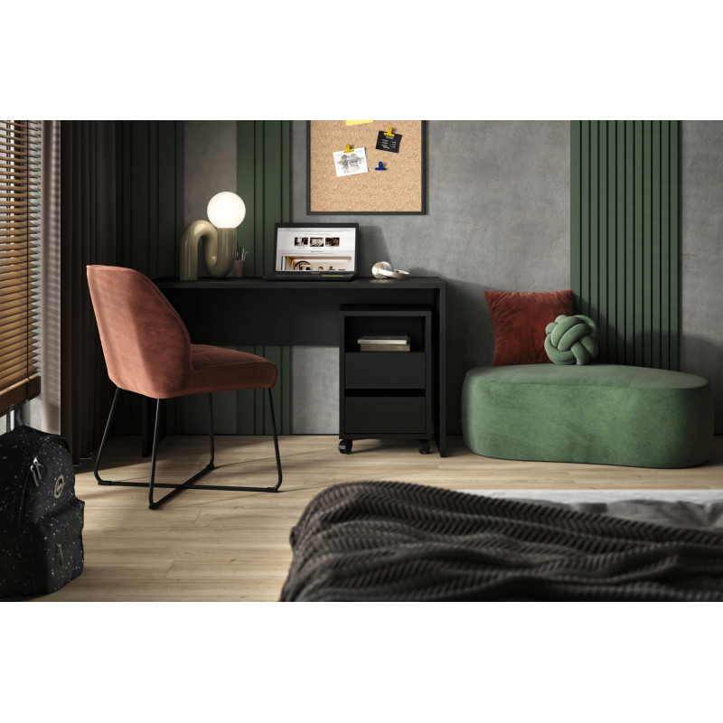 Biurko Agapi Typ 03 Czarny Onyx Helvetia Wieruszów