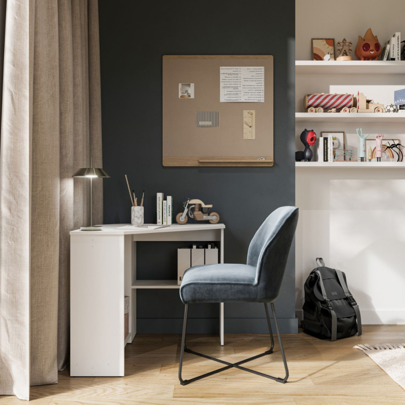 Biurko narożne Rino Biały Helvetia Wieruszów